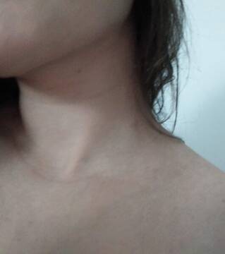 Neck kisses...